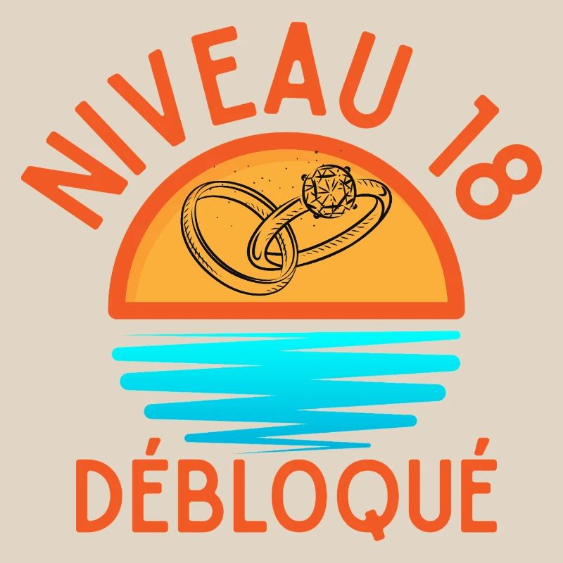 Niveau 18 Débloqué, une touche créative et joyeuse