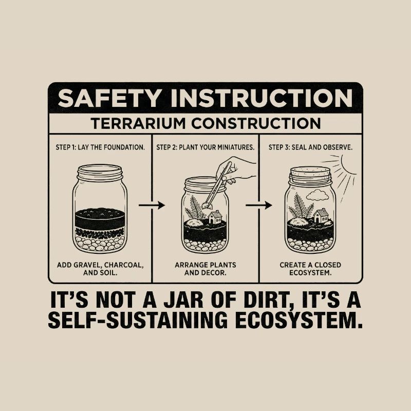 Guide de construction de terrarium : pas juste un bocal de Di