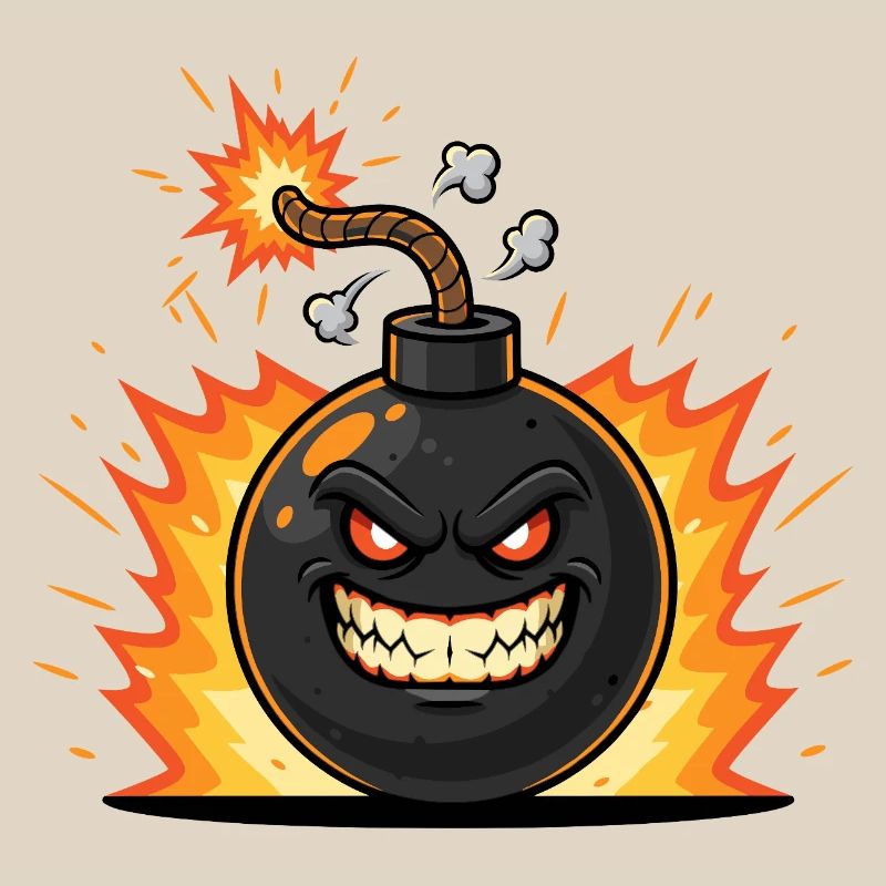 Explosive Grin Bomb