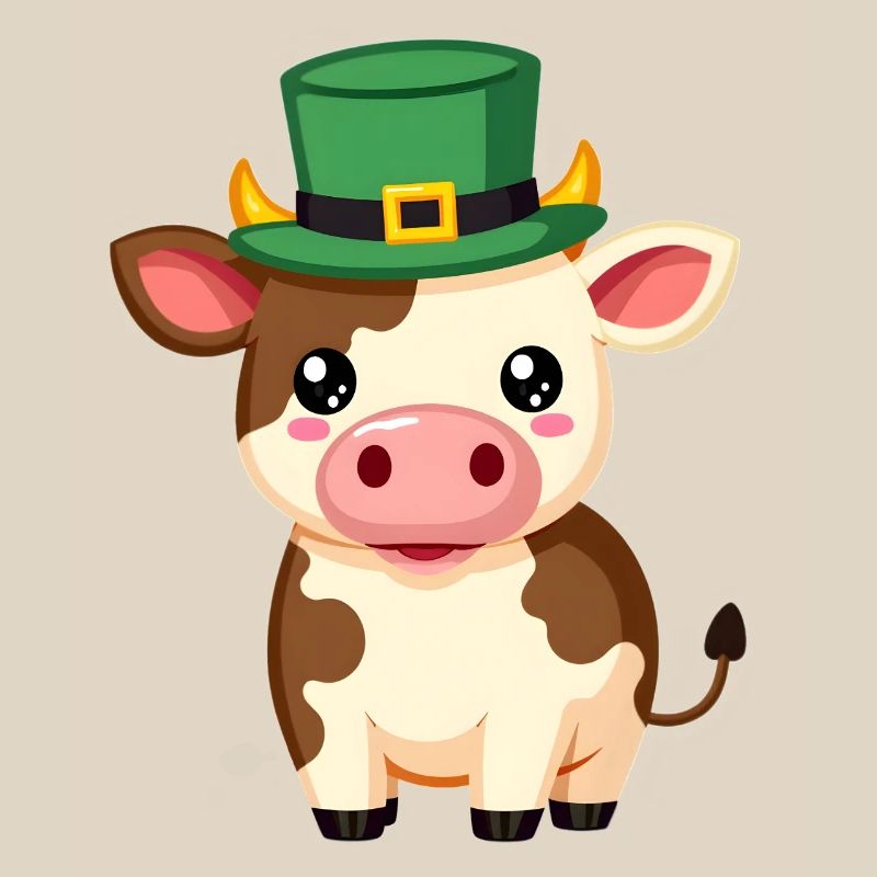Vache à la Saint-Patrick