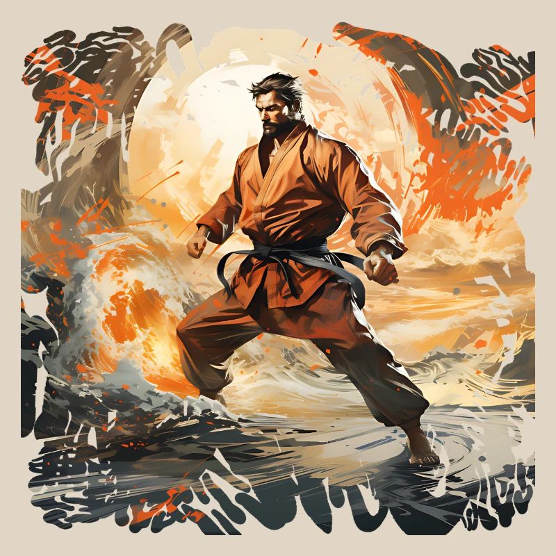 Guerrier du Karaté dans Firestorm