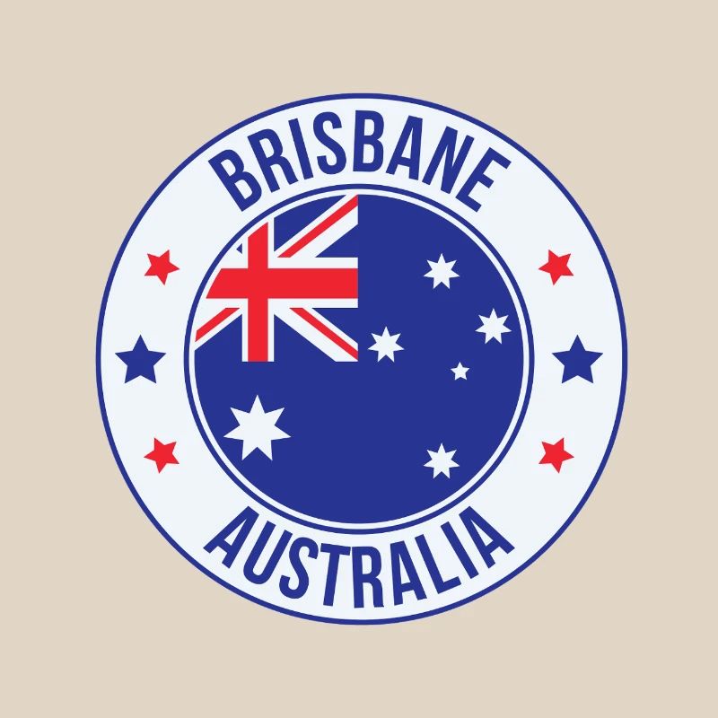 Brisbane Australia Emblem Patch