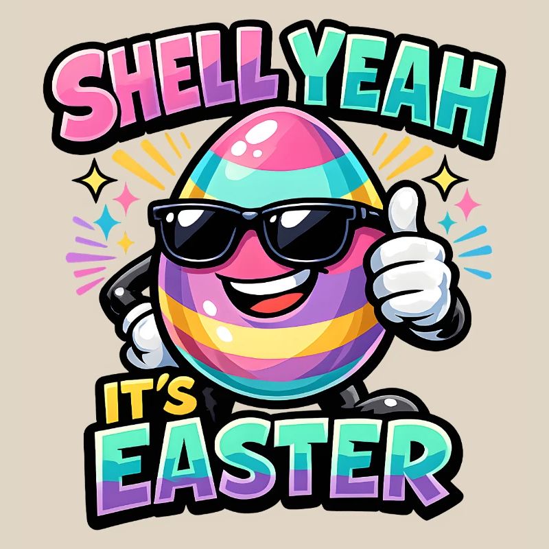 Shell Yeah It's Easter Ostern Spruch Hell yeah