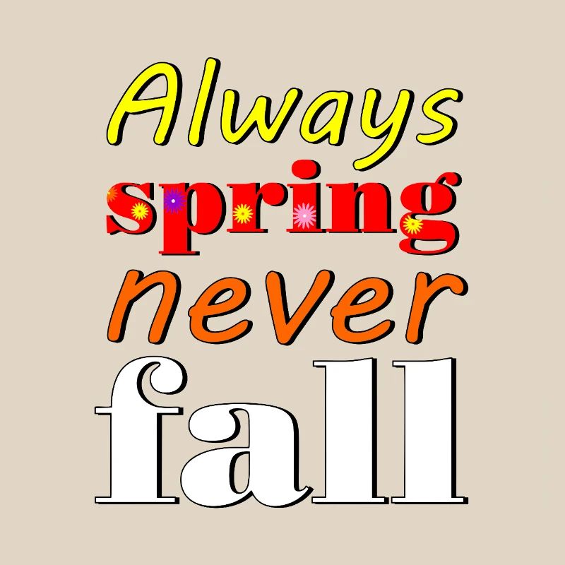 never