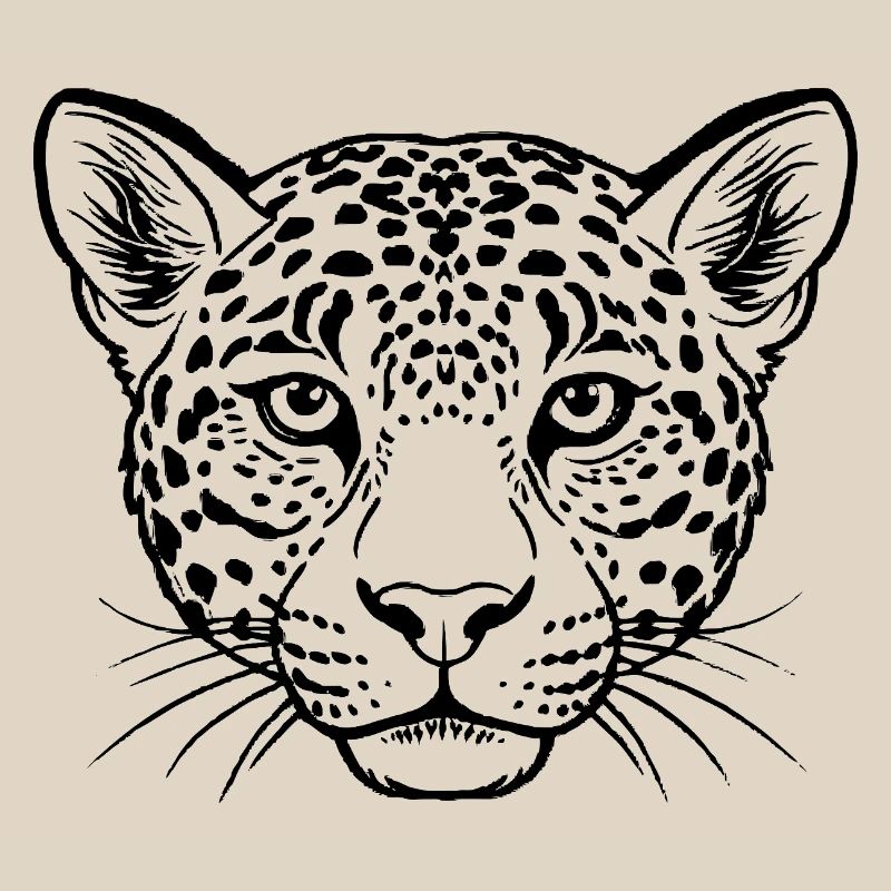 Face de léopard