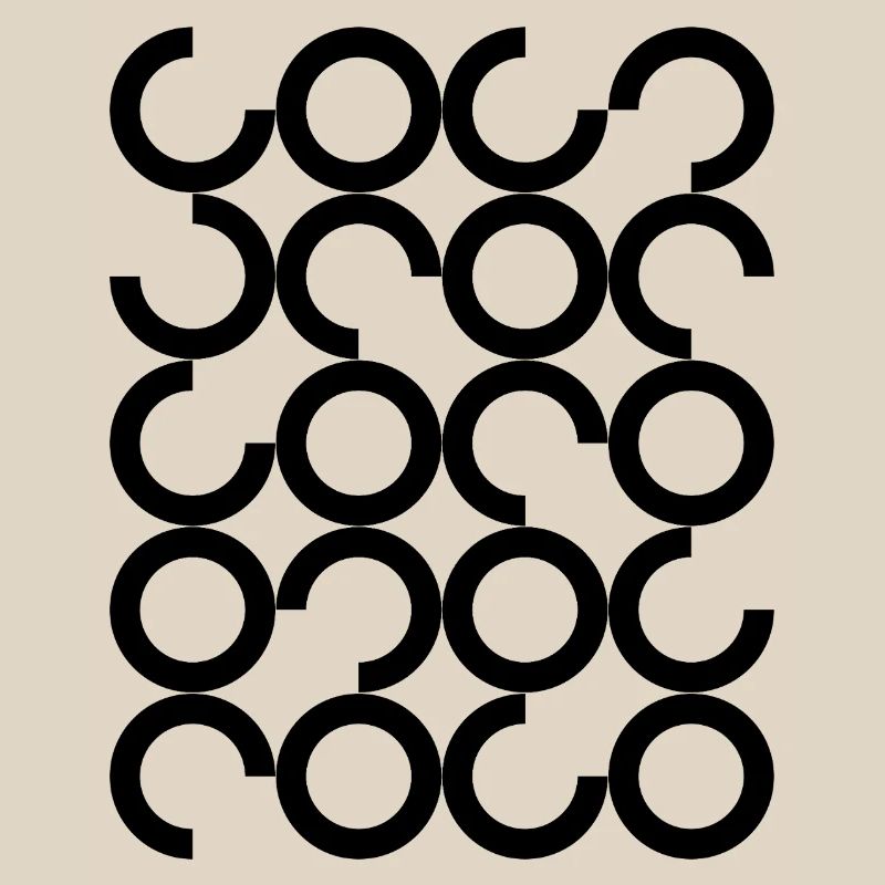 geometric circles pattern 