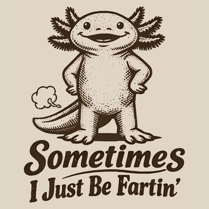 Parfois, je pète simplement.