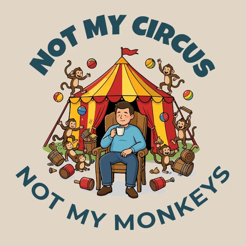 Pas mon cirque, pas mes singes