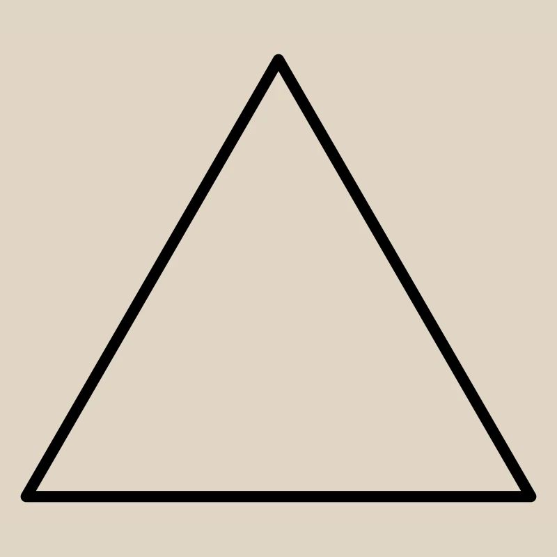 Symbol triangle equilateral