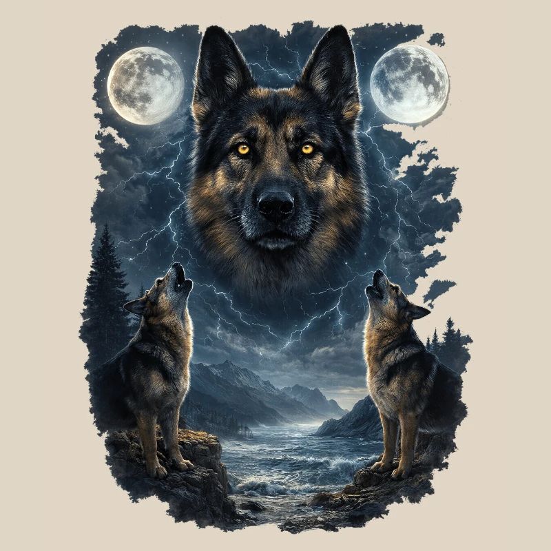 Two Moons German Shepherd