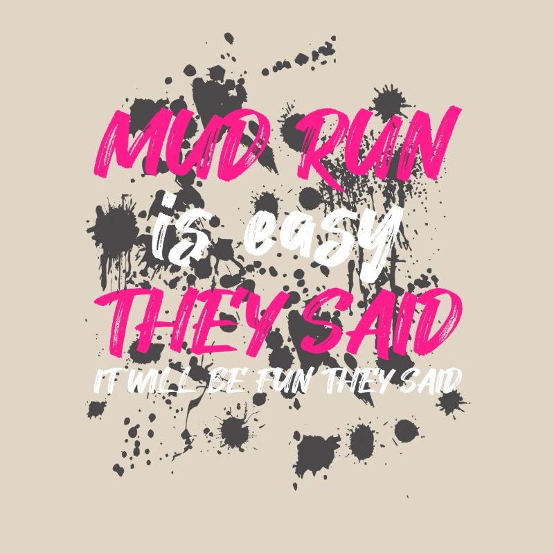 La course dans la boue est facile, ont-ils dit Course boueuse