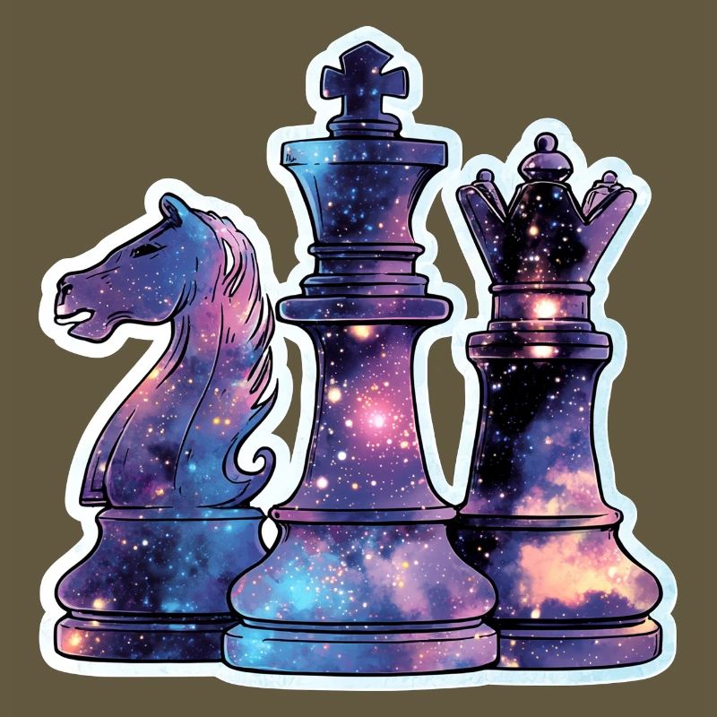 Pièces d’échecs dans l’espace – Galaxy Nebe