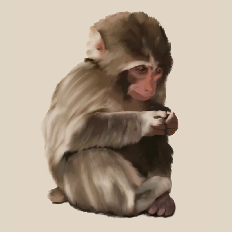 Punch - das einsame Äffchen