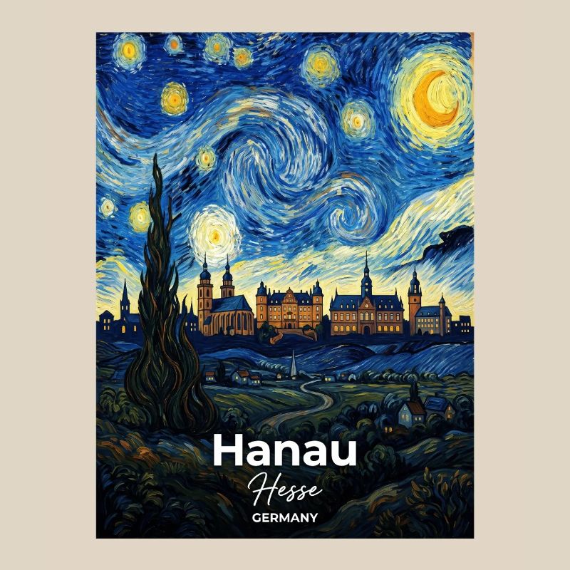 Hanau Germany Starry Night