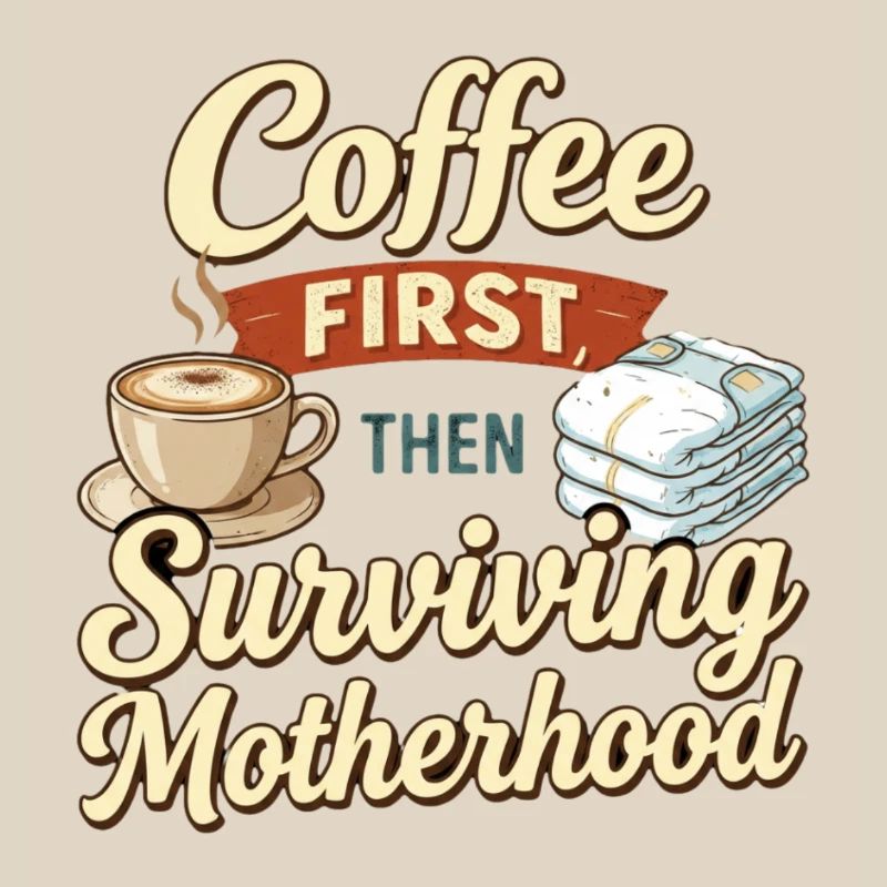 Erst Kaffee, dann Mutter-Humor überleben
