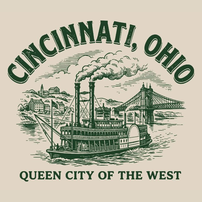 Cincinnati Dampfschiff Erbe