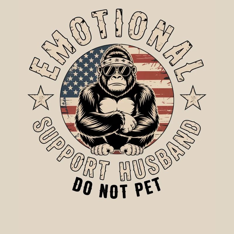 Emotionale Unterstützung Ehemann Affe