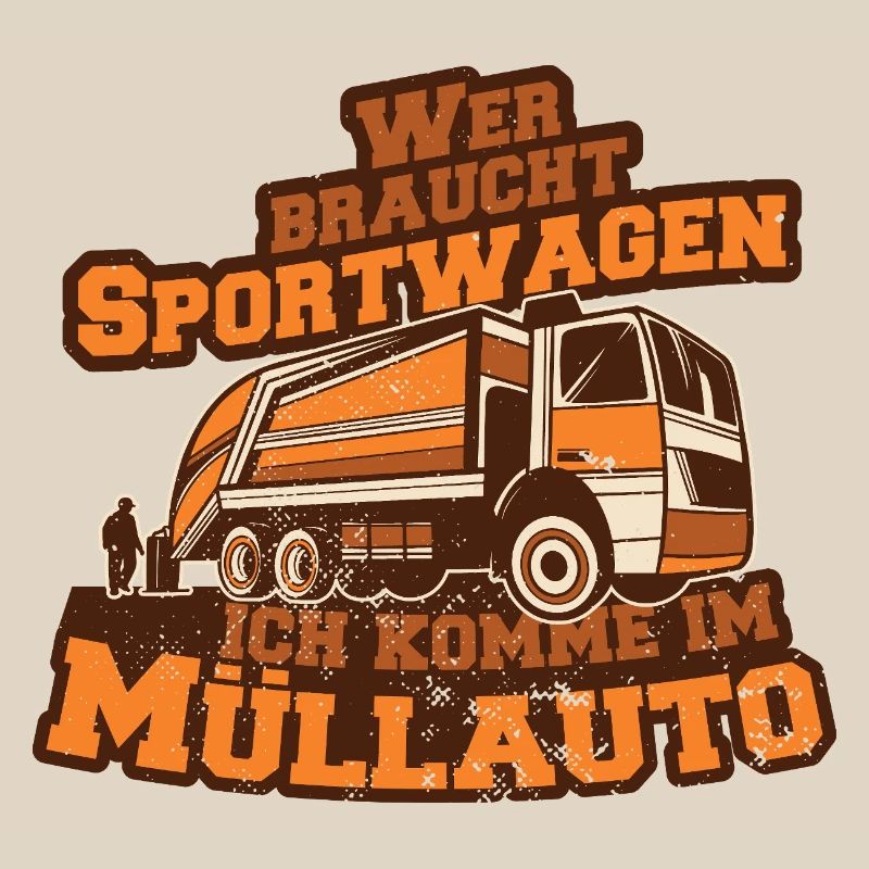 Müllauto Spruch