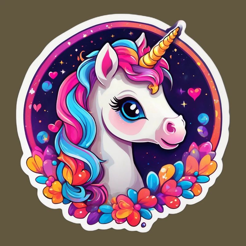 Sternenregenbogen-Einhorn