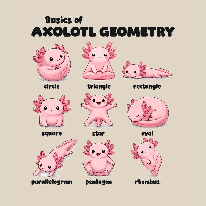 Axolotl Geometry Basics Funnier