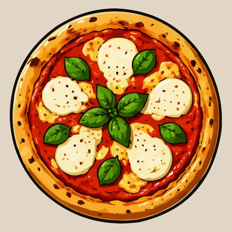 Basil Pizza Comic
