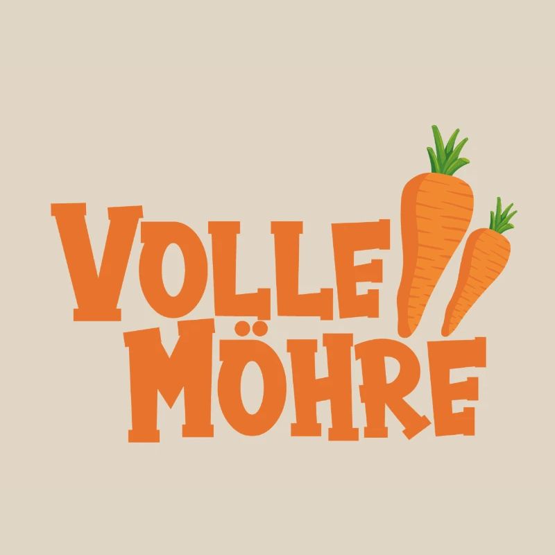 Volle Möhre Karotten-Statement