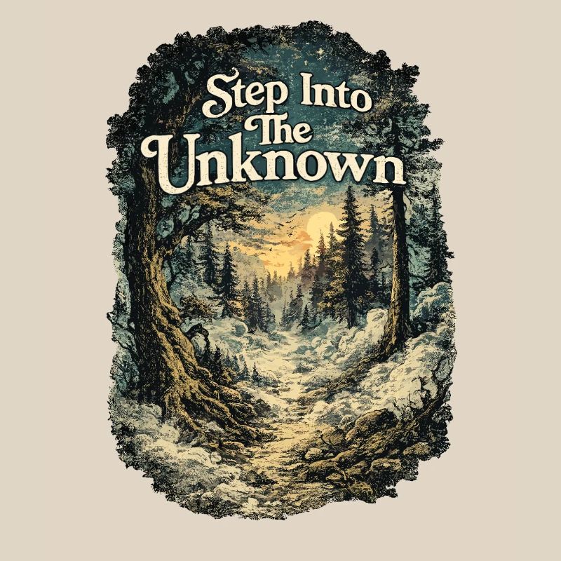 Step Into The Unknown Adventure Forest Nature