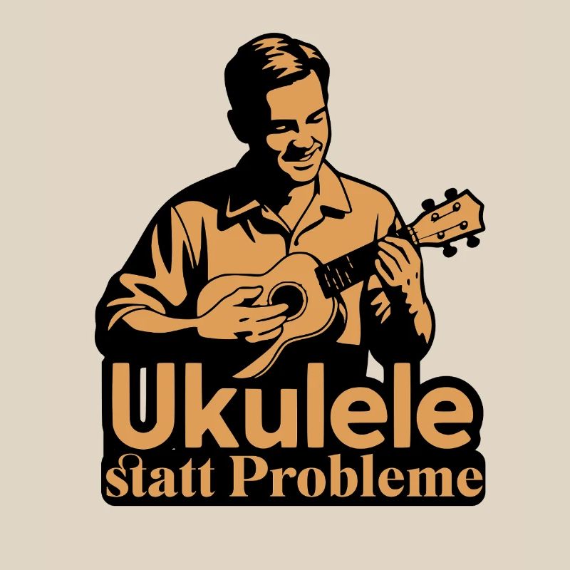 Ukulele Instead of Problems Funny Ukulele Saying