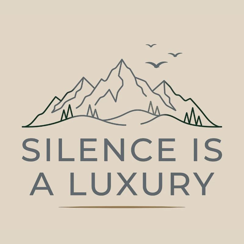 Tranquility is luxury