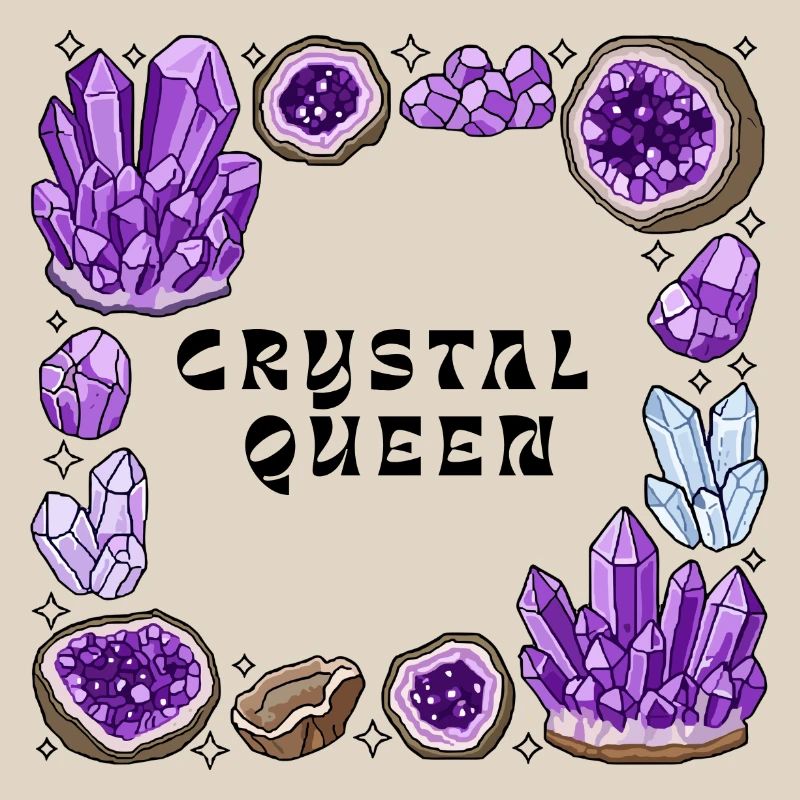 Amnetyst Crystal Geode Circle