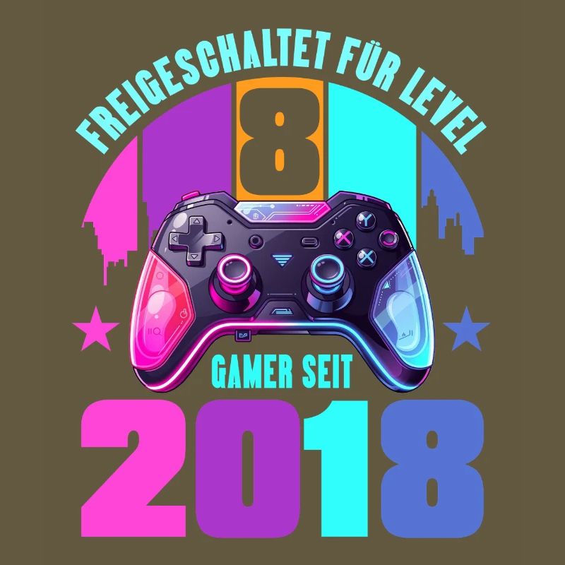 8. Geburtstag Junge Mädchen