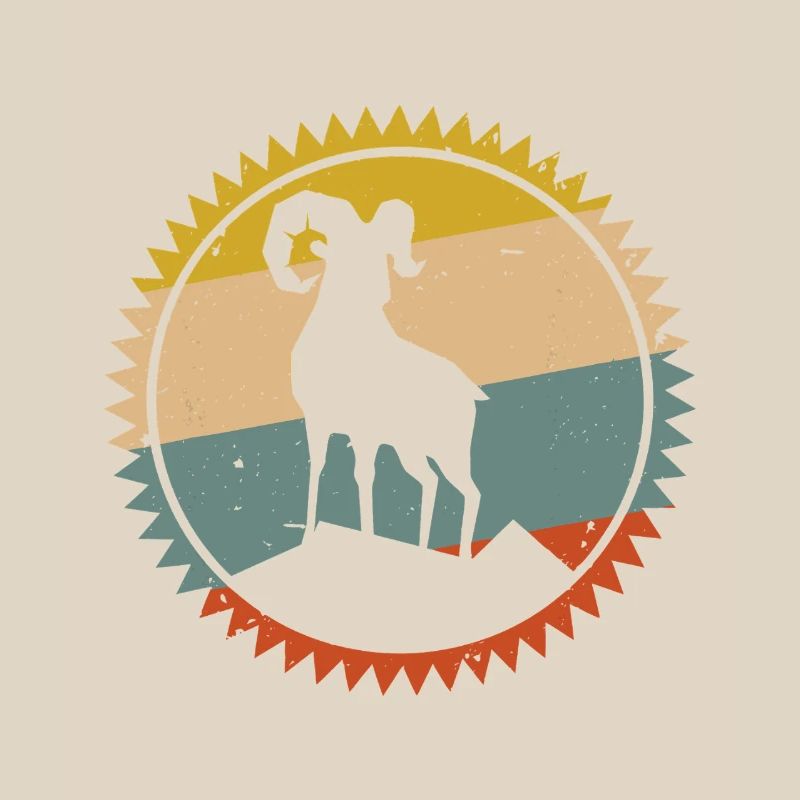 Desert Sunset Camel Emblem