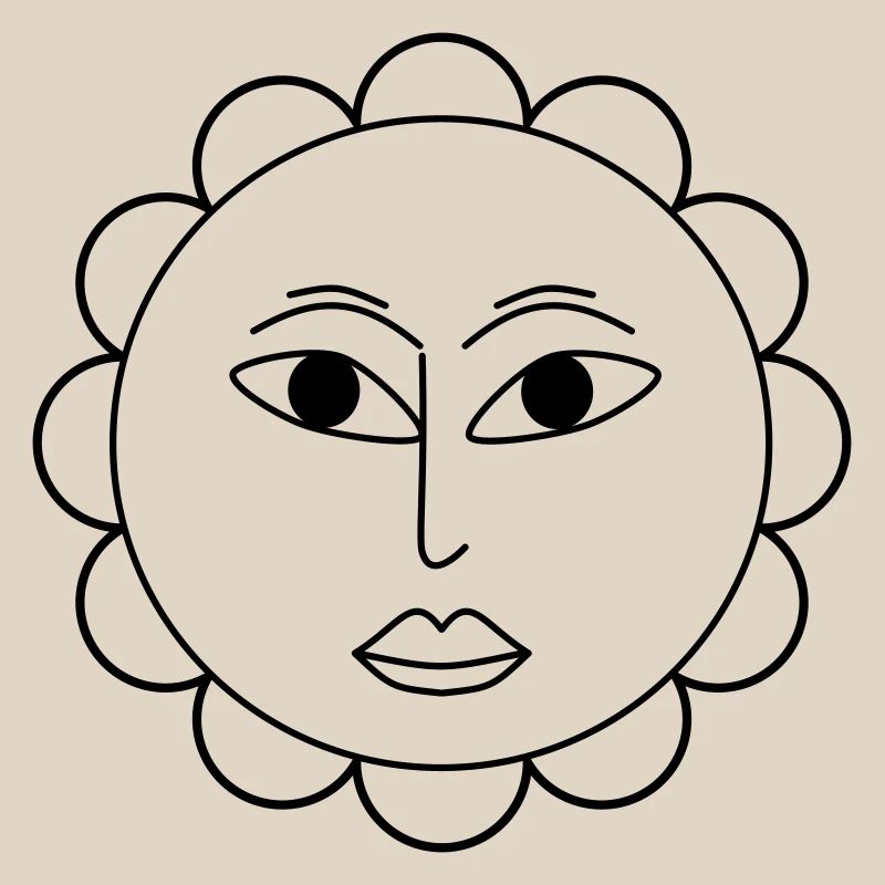 Schlichte Blume