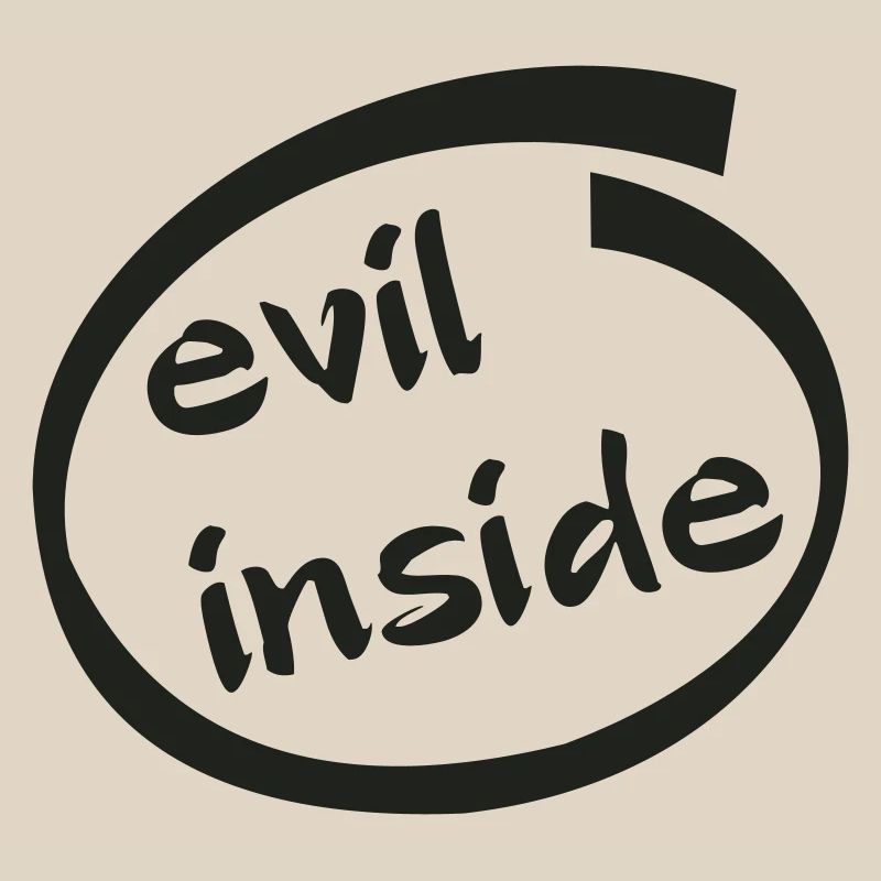 Evil Inside Ring Graphic