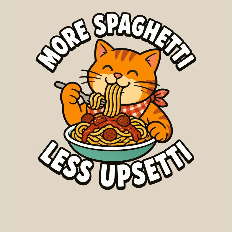 Plus de spaghettis, moins de stress, spaghettis pour chat