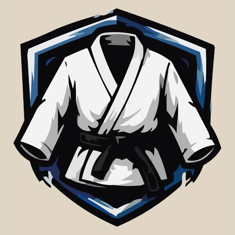 Martial Arts Gi Shield Emblem