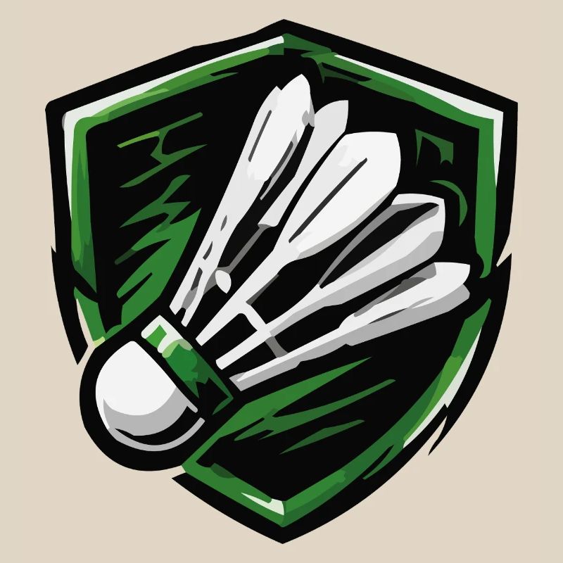 Badminton Shield Emblem