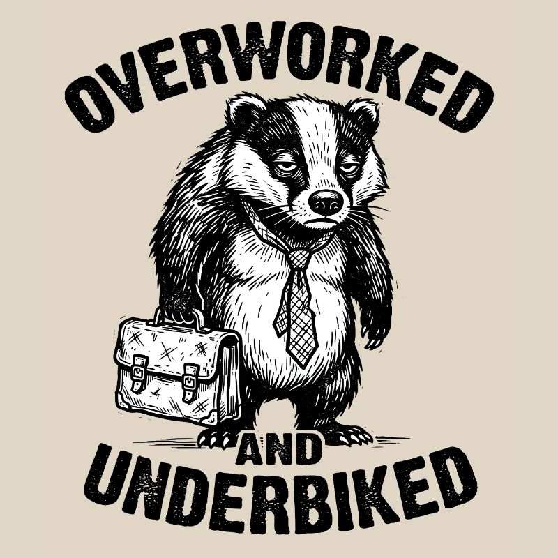 Overworked and Underbiked – Dachs mit Bürostress
