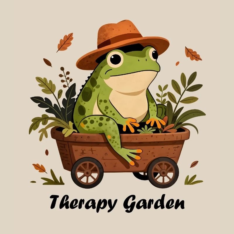 Froschgärtner, Therapiegarten