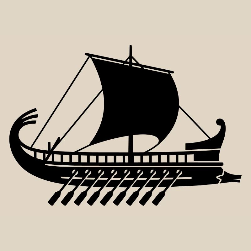 Griechisches Kriegsschiff