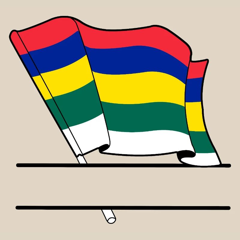 Terschelling Flag – Custom Island Design