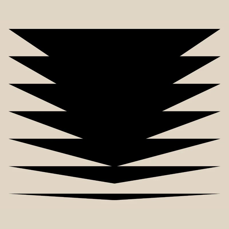 Conception des triangles noirs