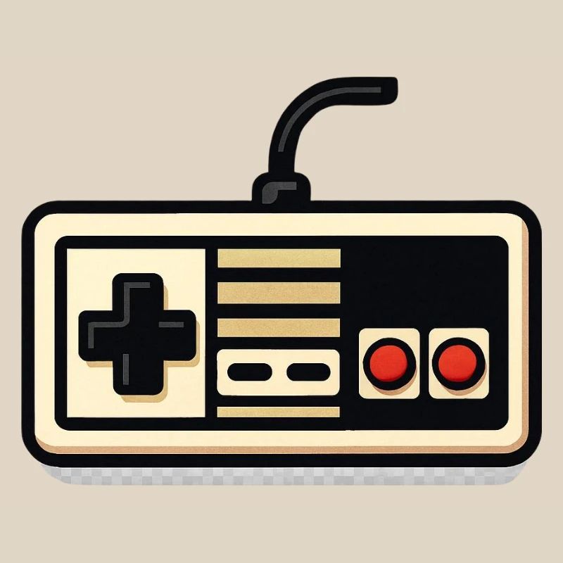 Retro NES controller design