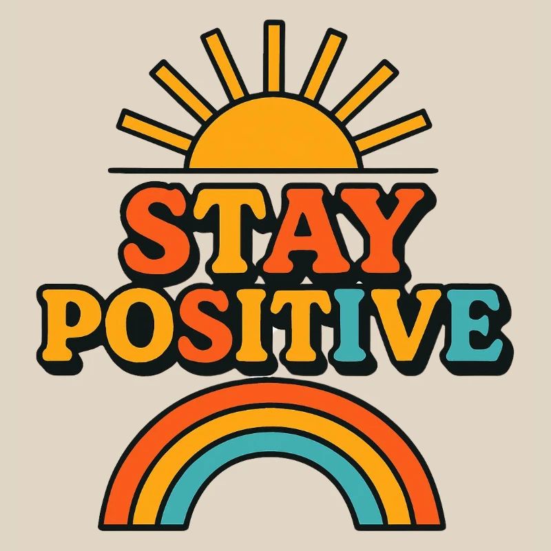Keep Your Mood Up Rainbow Sun