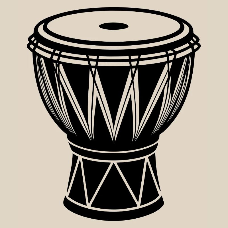 African conga drum