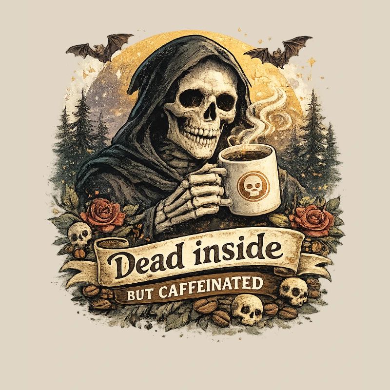 Mort et Café Caffeiné