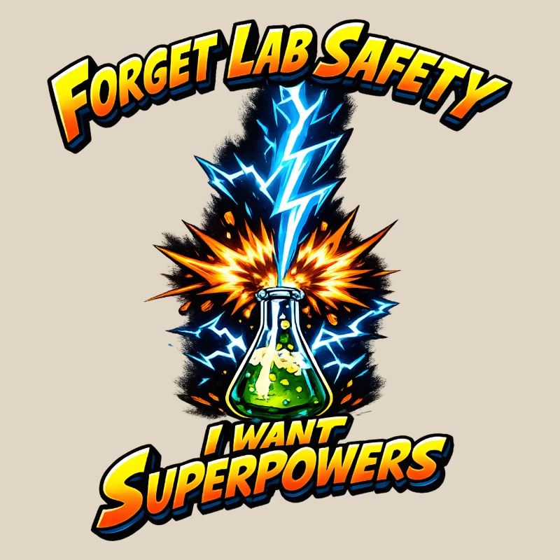 Forgetting lab safety – superpowers