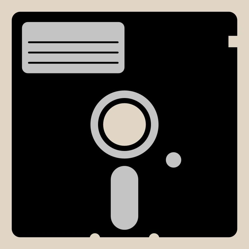 retro floppy disk