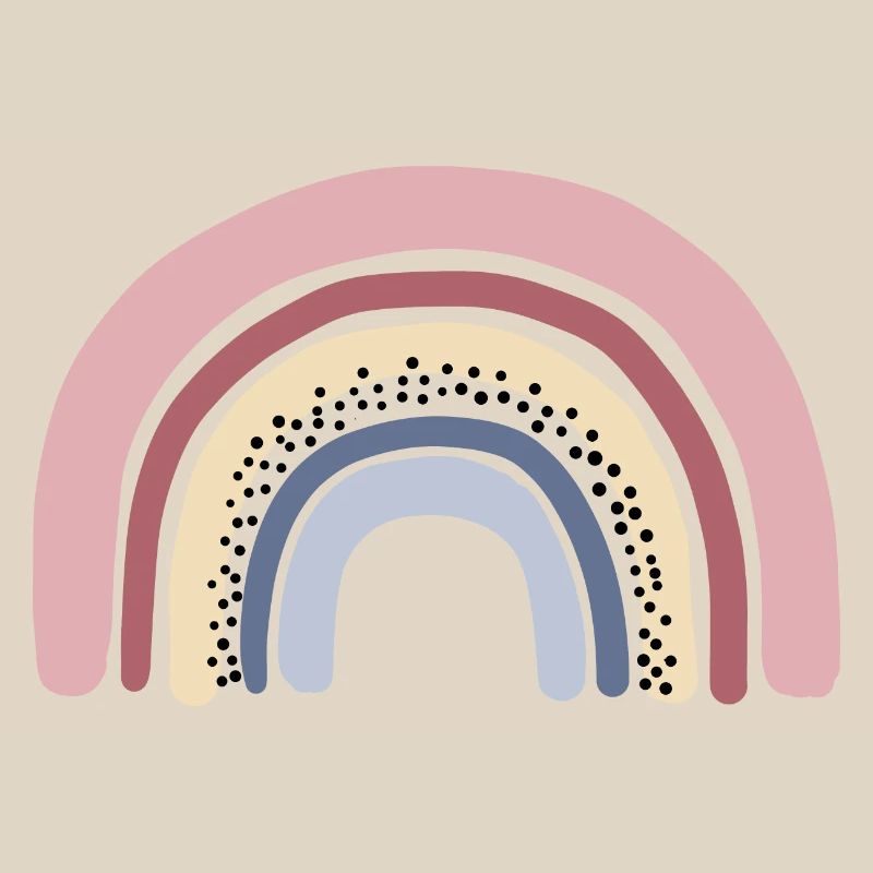 Rainbow pastel