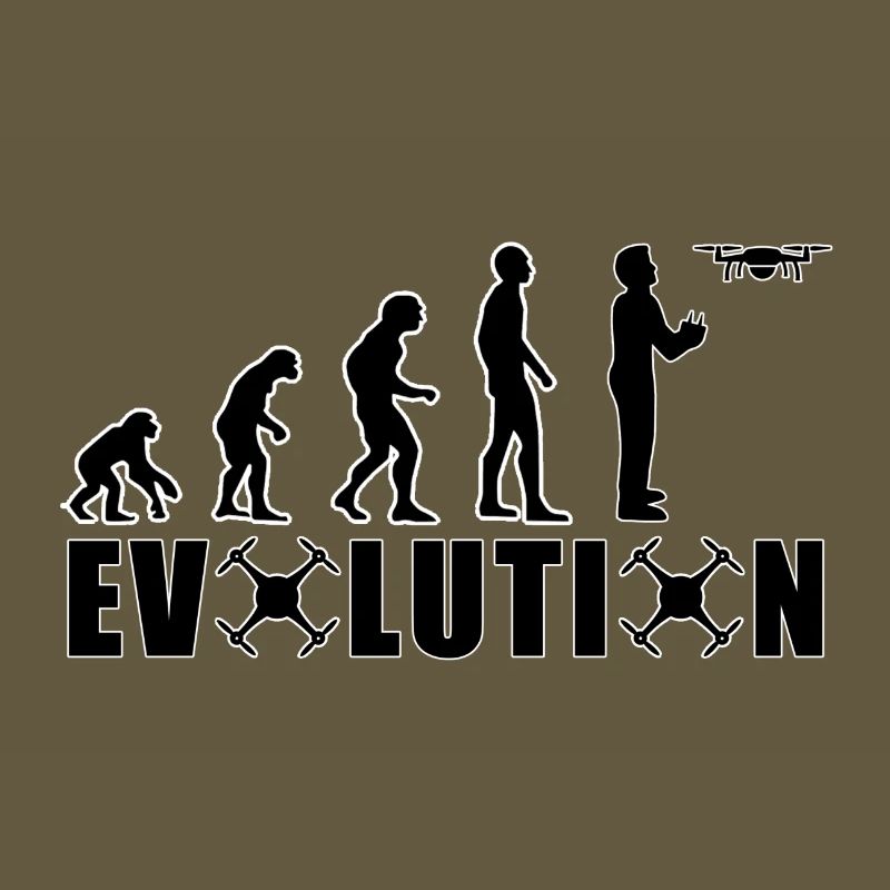 EVOLUTION DROHNE Geschenk Bodenpilot Fliegen